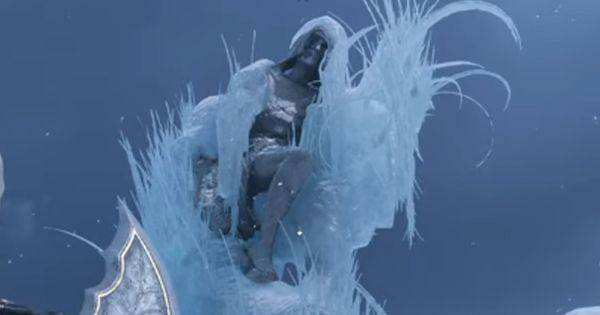 Penampakan Sinmara yang masih menangisi kematian Surtr ( Dok. Santa Monica Studio / God of War: Ragnarok )