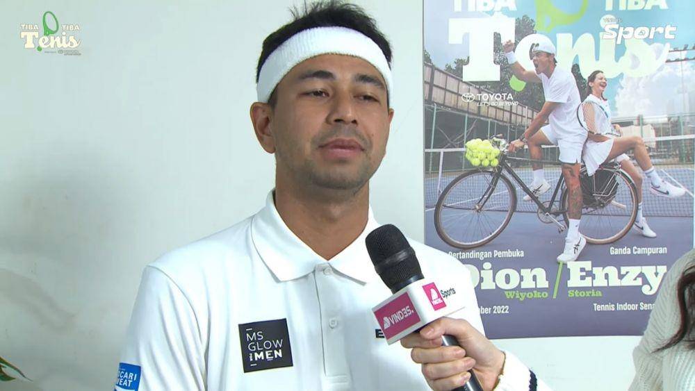 suporter Raffi Ahmad di Tiba-Tiba Tenis (youtube.com/vindes)