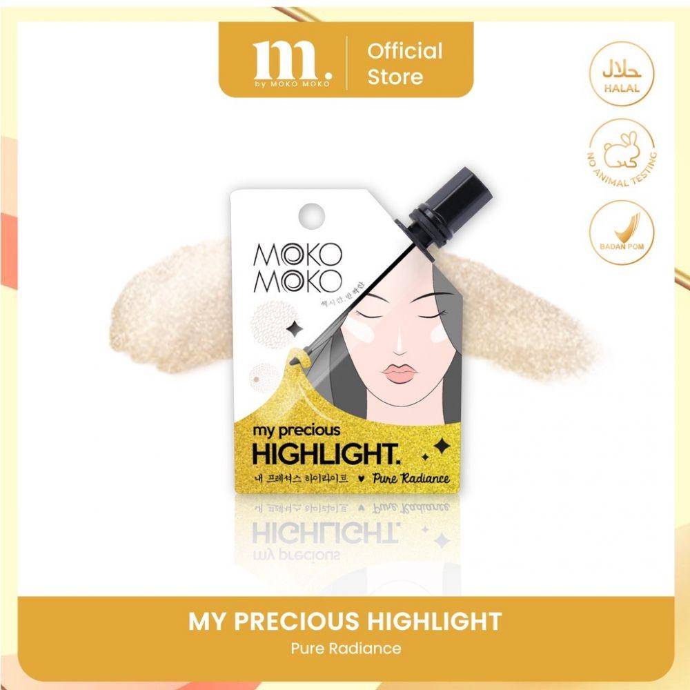 Moko Moko My Precious Highlight Pure Radiance (shopee.co.id/mokomokoofficial)