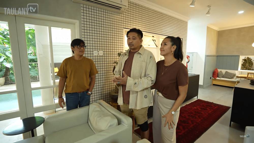 potret unik rumah Ryan dan Sharena Delon (youtube.com/taulanytv)
