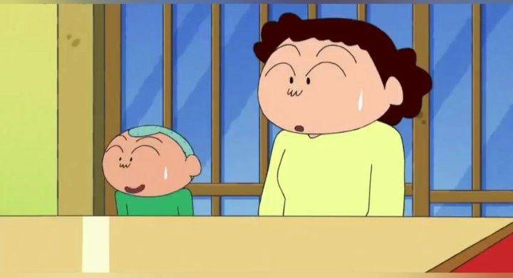 karakter Masao Sato dan ibunya (dok. TV Asahi/Crayon Shinchan)