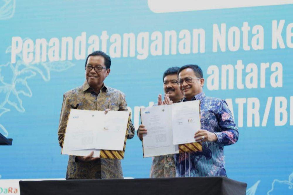 Percepatan Program Pendaftaran Tanah, PNM Gandeng Kementerian ATR/BPN