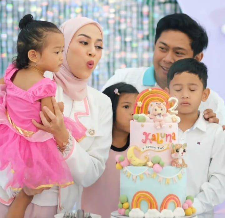 potret ulang tahun Kaluna Ganara Chandra (instagram.com/ninazatulini22)