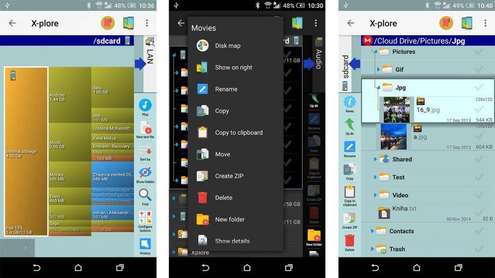 ilustrasi X-plore File Manager (dok. Lonely Cat Games)
