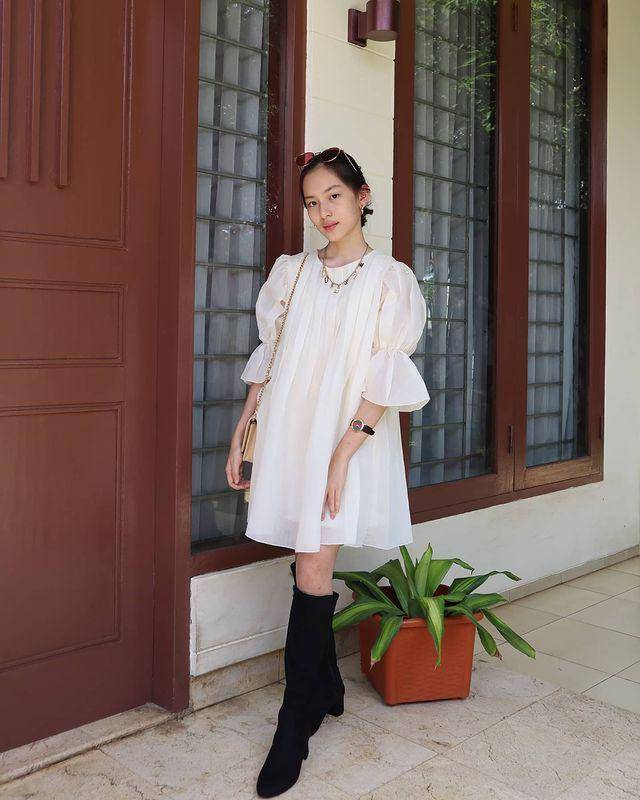 inspirasi cocktail dress (instagram.com/shannashannonsiswanto)