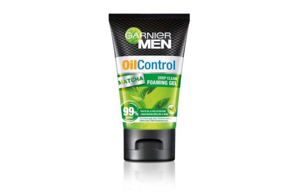 Garnier Men Matcha Deep Clean Foaming Gel (garnier.co.id)