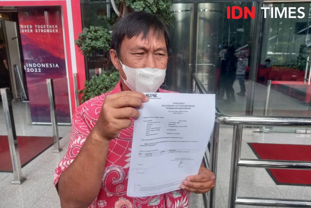 Pelapor dugaan korupsi TransJakarta, Musa (IDN Times/Aryodamar)
