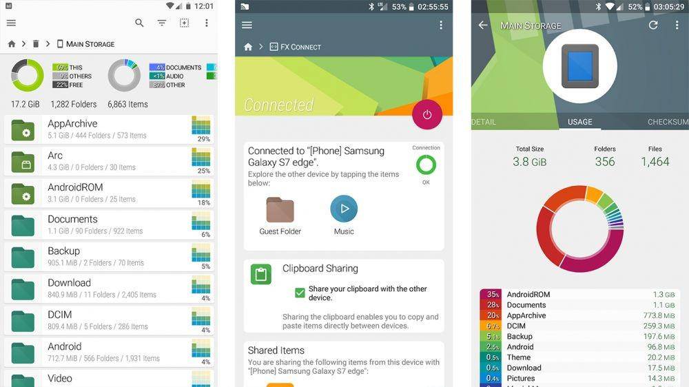 ilustrasi FX File Explorer (dok. NextApp)