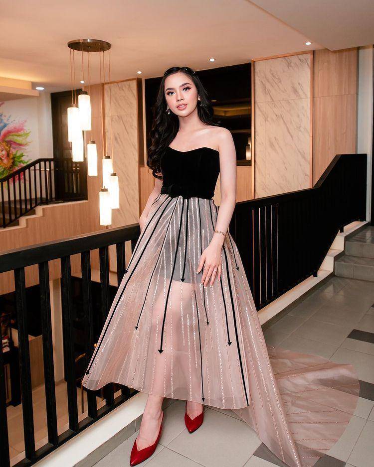 inspirasi cocktail dress (instagram.com/lyodraofficial)