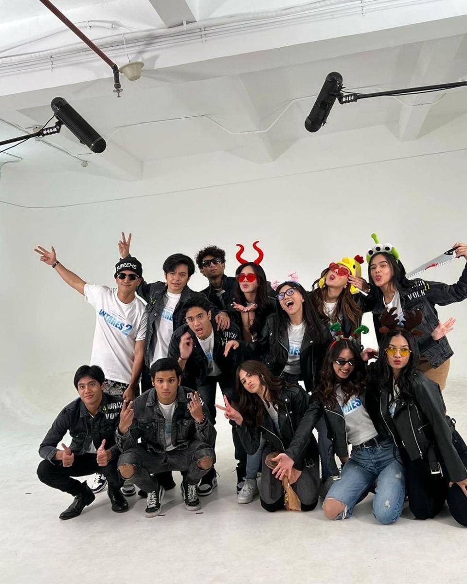 potret kekompakan pemain Antares season 2 (instagram.com/bebytsabina)