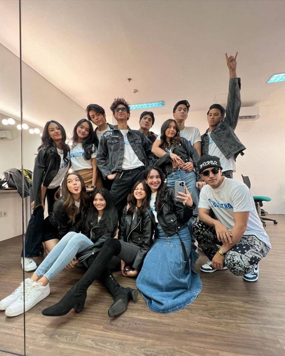 potret kekompakan pemain Antares season 2 (instagram.com/bebytsabina)