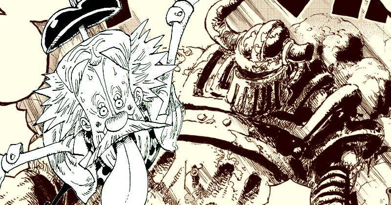 Vegapunk dan robot ancient kingdom. (mangaplus.shueisha.co.jp/One Piece)