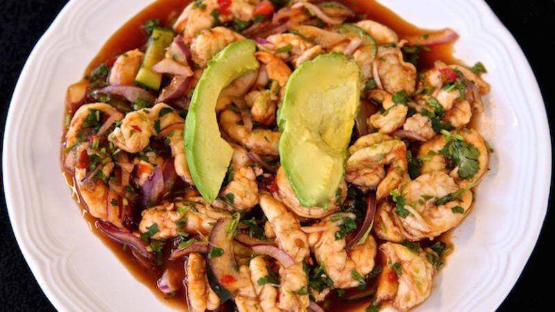 Shrimp aguachile (tablespoon.com)