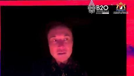 Tampil di Panggung B20, Rumah Elon Musk Mati Lampu