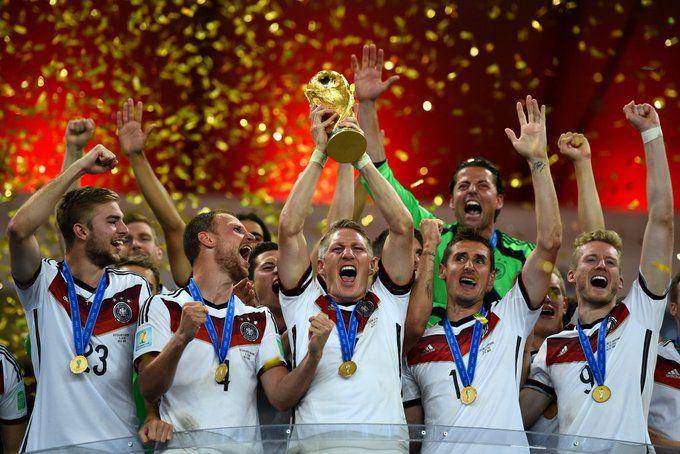 Timnas Jerman kala menjadi juara Piala Dunia 2014. (twitter.com/roadto2022en)