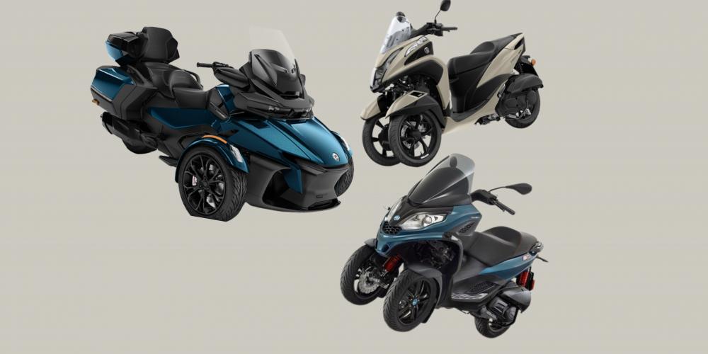 Deretan Motor Roda Tiga, Bikin Kamu Tampil Beda