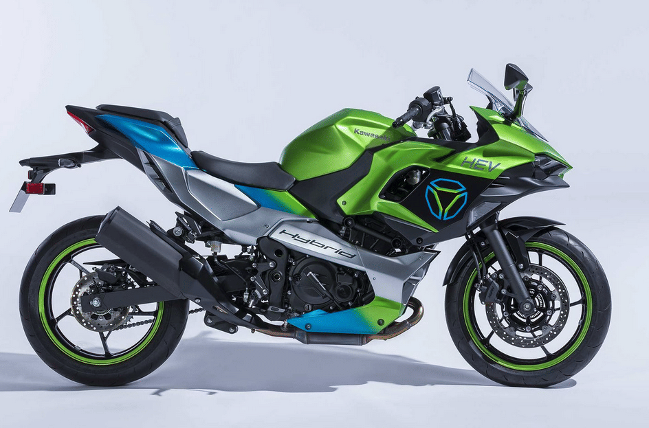 Desain motor hybrid Kawasaki (dok. Kawasaki)