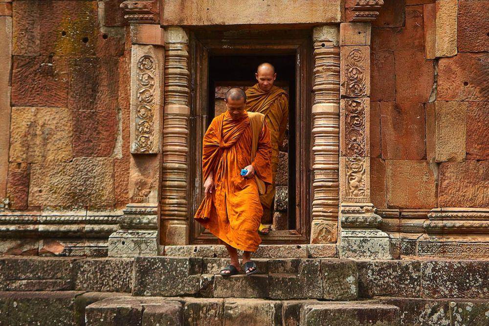 ilustrasi biksu Buddha (pexels.com/Pixabay)