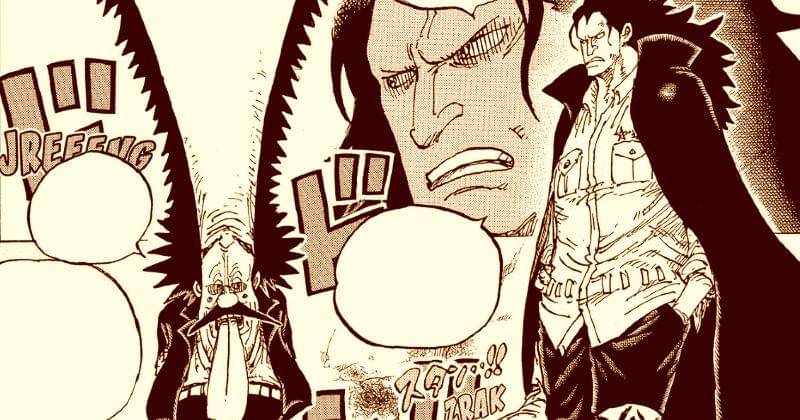 Vegapunk dan Monkey D. Dragon 22 tahun yang lalu. (mangaplus.shueisha.co.jp/One Piece)