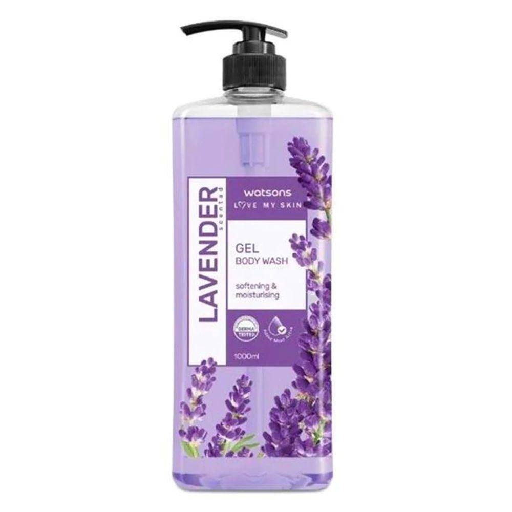 Watsons Lavender Scented Gel Body Wash (watsons.co.id)