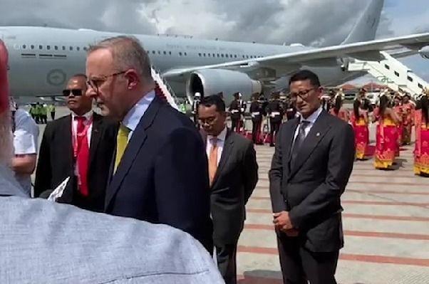 Hadiri KTT G20, PM Australia Mendarat di Bali