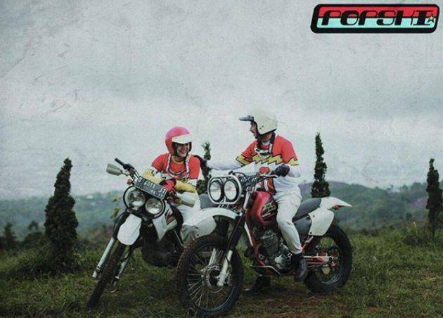 Prewedding Poppy Sovia dan Ahmad Gussaoki. (Instagram.com/popsovia)