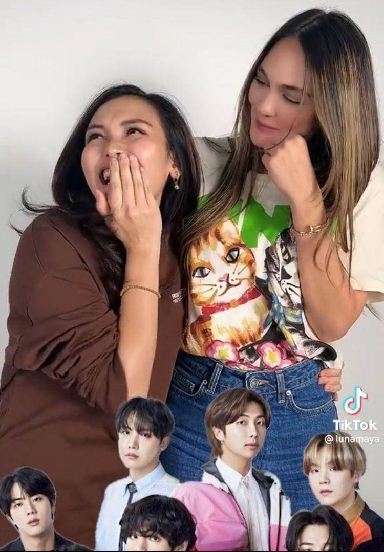 Luna Maya dan Ayu Ting Ting (tiktok.com/lunamaya)