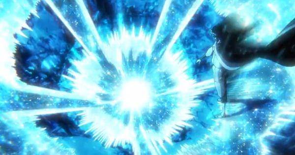 Yhwach menghabisi Royld yang sekarat ( Dok. Pierrot / Bleach )