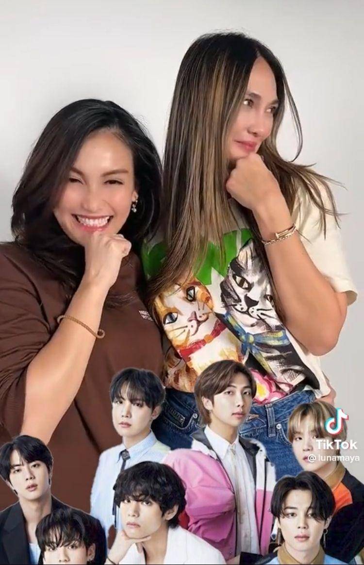 Luna Maya dan Ayu Ting Ting (tiktok.com/lunamaya)