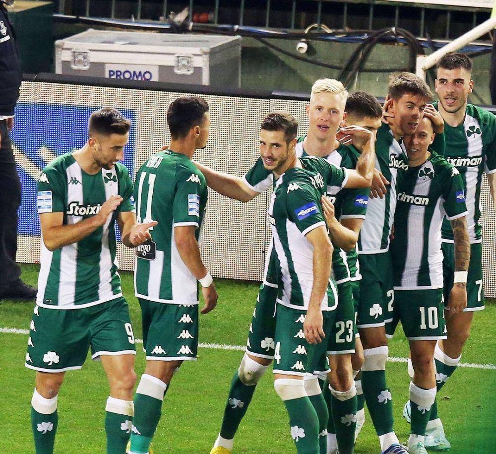 pemain Panathinaikos saat merayakan gol (instagram.com/fcpanathinaikos)