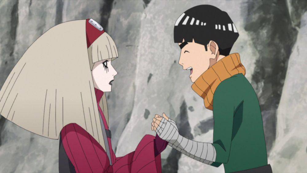 Metal Lee dan Hebiichigo (dok. Pierrot/Boruto: Naruto Next Generations)