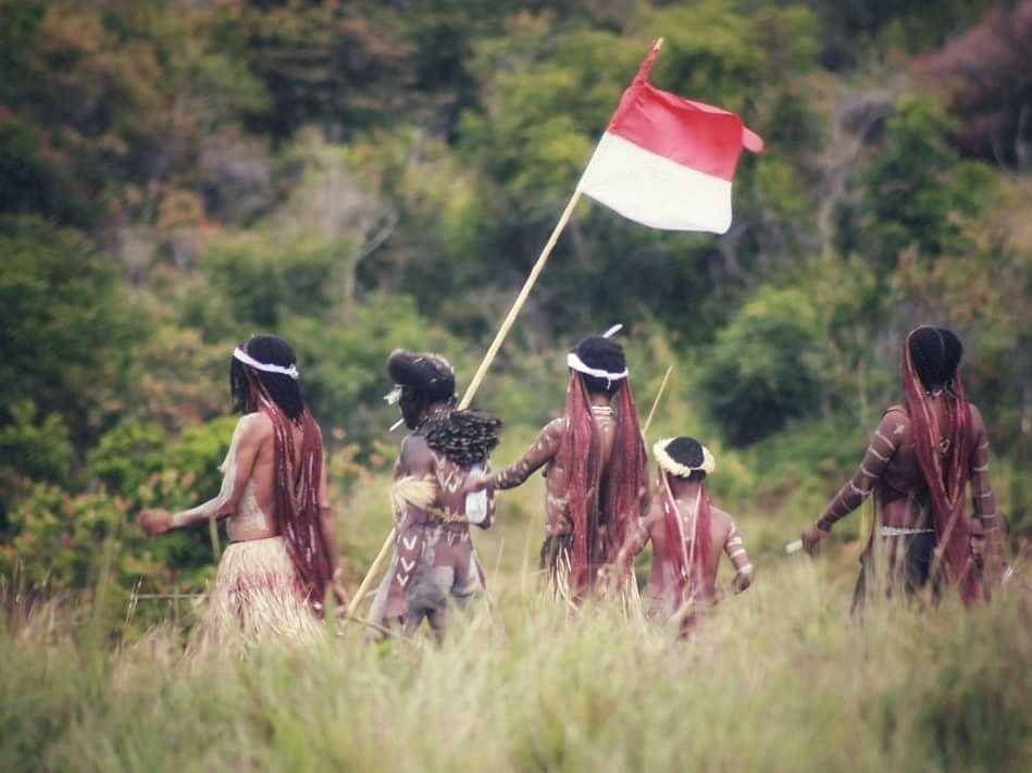 ilustrasi anak-anak Papua (instagram.com/rogijho)