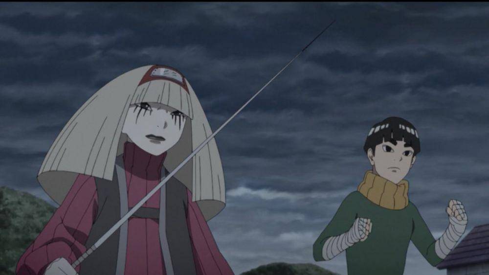 Metal Lee dan Hebiichigo (dok. Pierrot/Boruto: Naruto Next Generations)