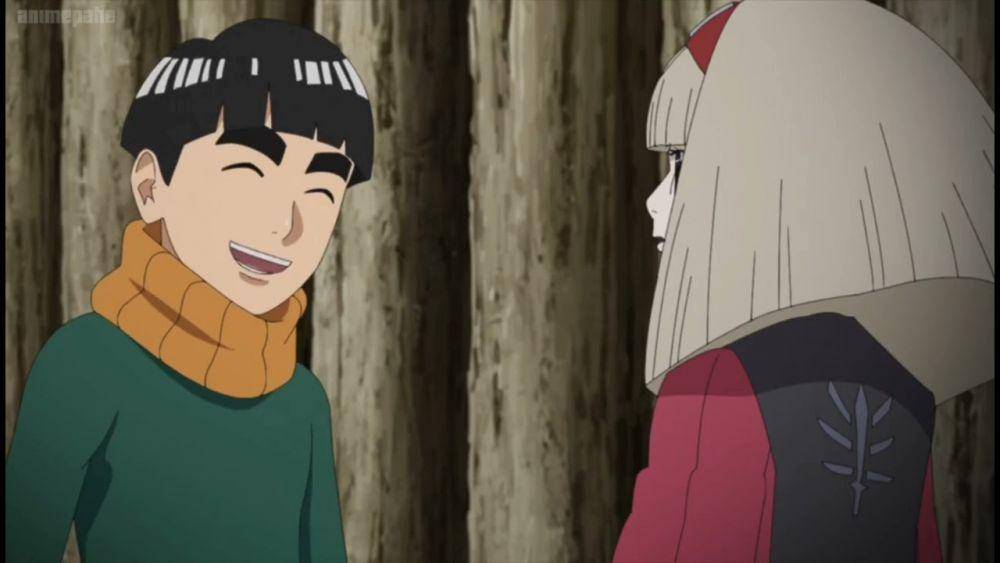 Metal Lee dan Hebiichigo (dok. Pierrot/Boruto: Naruto Next Generations)