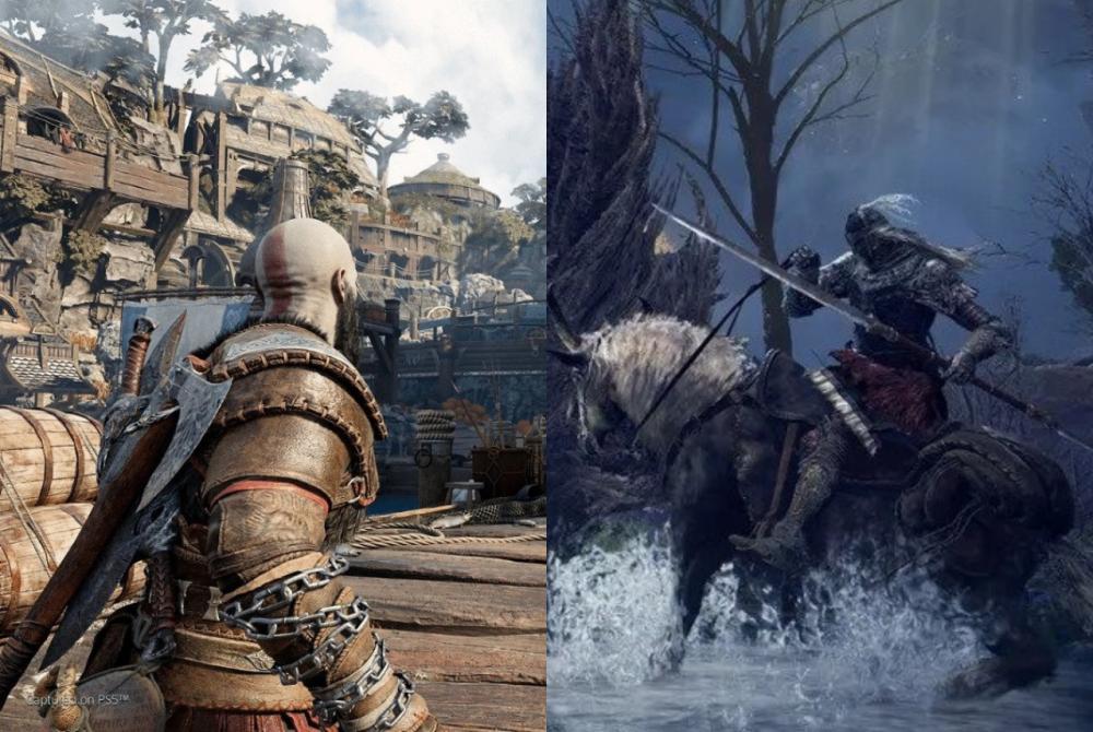 God of War Ragnarok vs Elden Ring Bertarung di The Game Awards 2022