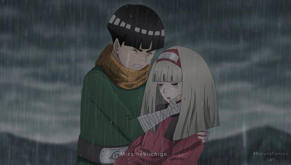 Metal Lee dan Hebiichigo (dok. Pierrot/Boruto: Naruto Next Generations)
