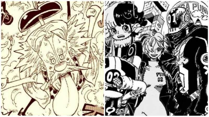 Vegapunk dan enam satelitnya. (Dok. Shueisha/One Piece)
