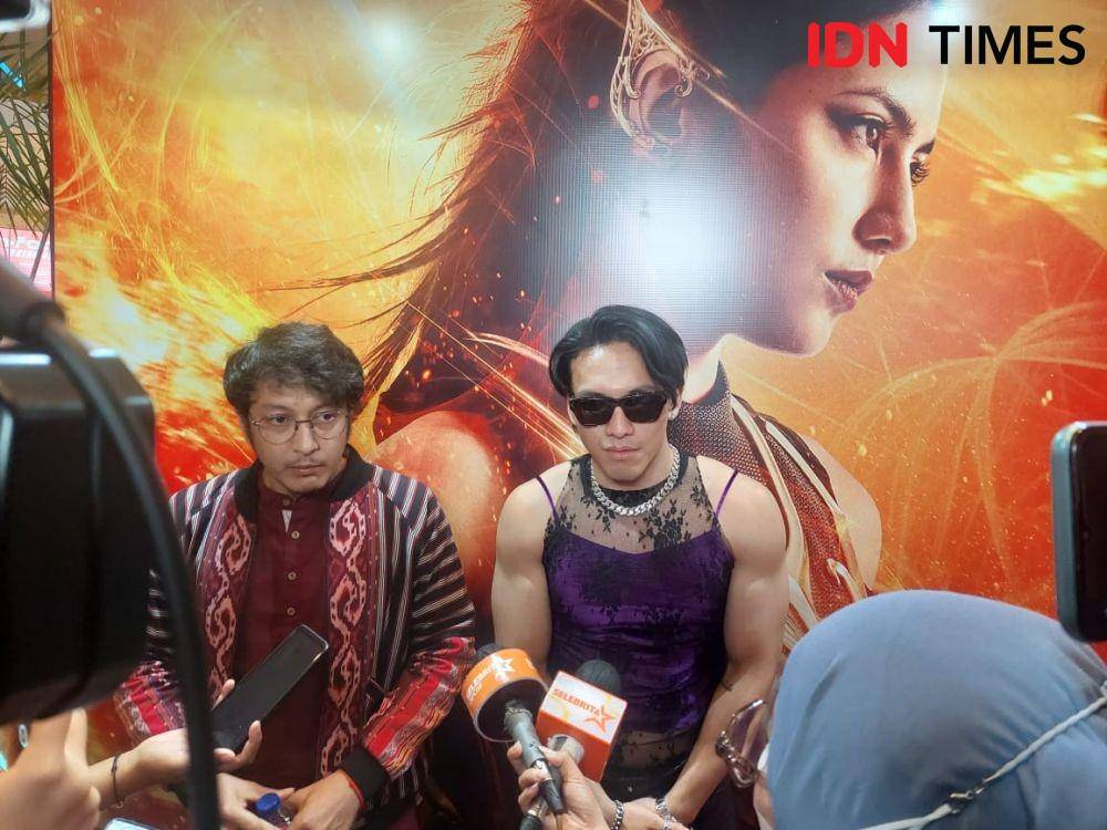 Jefri Nichol di press screening film Sri Asih pada Selasa (15/11/2022) (IDN Times/Erfah Nanda)