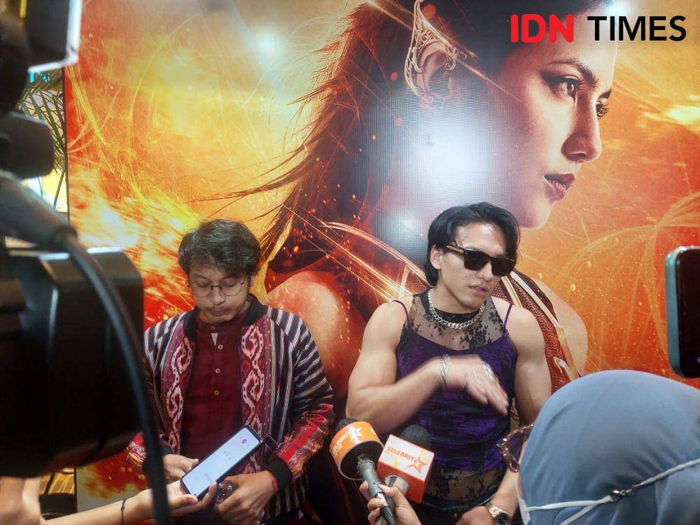 Jefri Nichol di press screening film Sri Asih pada Selasa (15/11/2022) (IDN Times/Erfah Nanda)