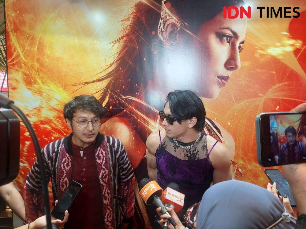 Jefri Nichol di press screening film Sri Asih pada Selasa (15/11/2022) (IDN Times/Erfah Nanda)