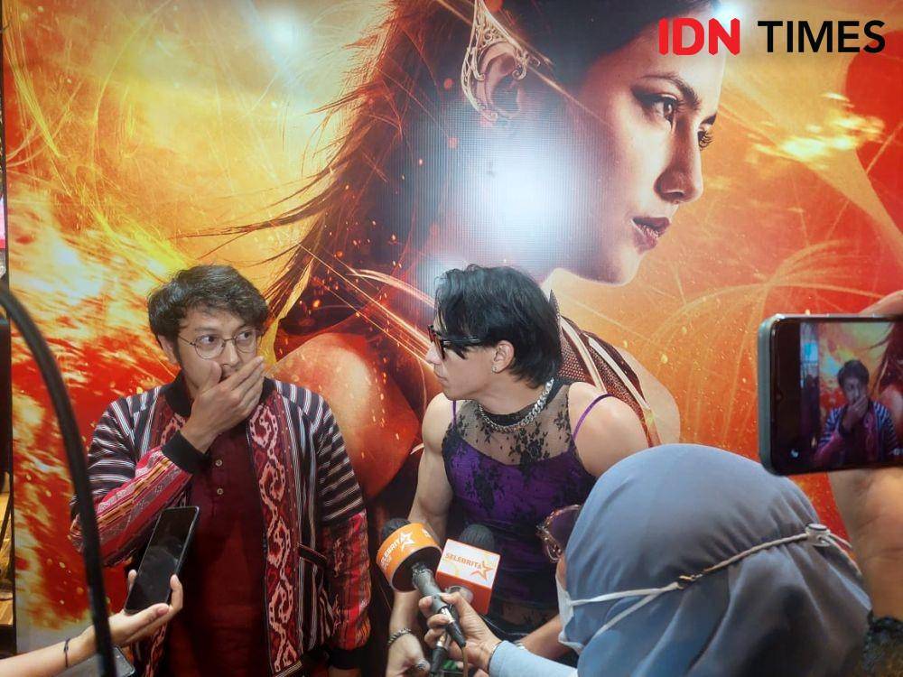 Jefri Nichol di press screening film Sri Asih pada Selasa (15/11/2022) (IDN Times/Erfah Nanda)