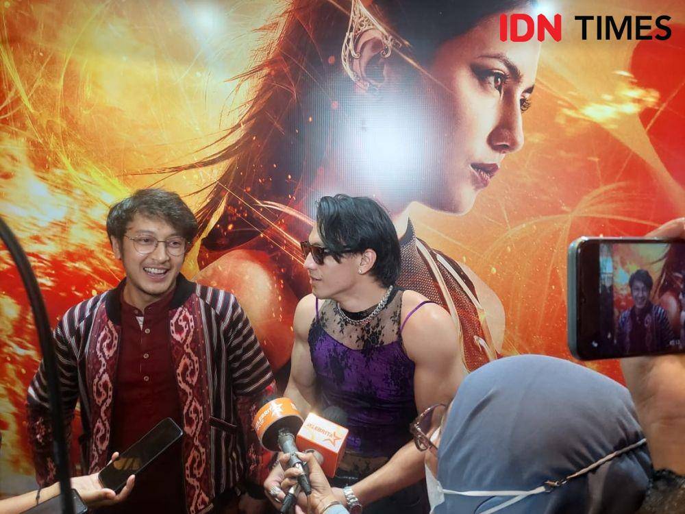 Jefri Nichol di press screening film Sri Asih pada Selasa (15/11/2022) (IDN Times/Erfah Nanda)