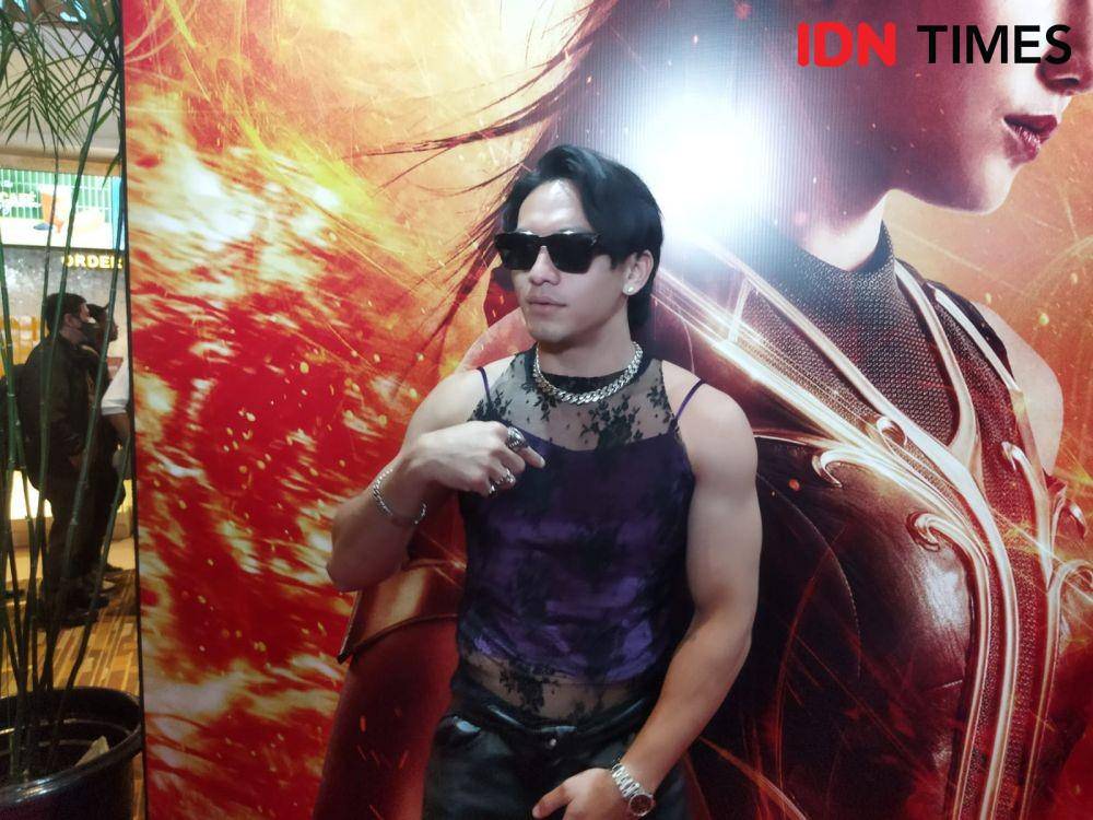 Jefri Nichol di press screening film Sri Asih pada Selasa (15/11/2022) (IDN Times/Erfah Nanda)
