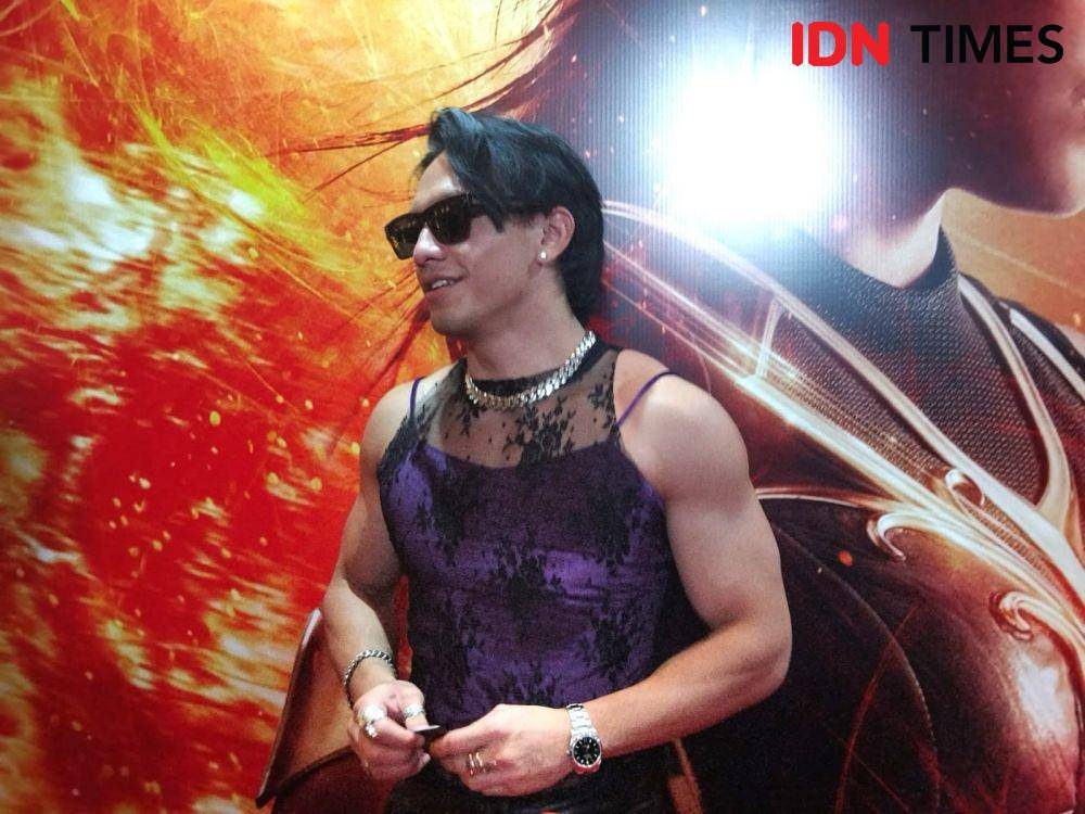 Jefri Nichol di press screening film Sri Asih pada Selasa (15/11/2022) (IDN Times/Erfah Nanda)
