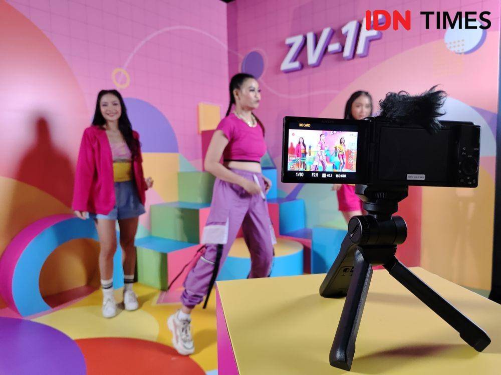 merekam challenge dan momen dengan ZV-1F (IDN Times/Alfonsus Adi Putra)