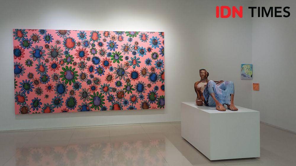 BAIK ART Jakarta, Tumpeng Exhibition, Rabu (16/11/2022). (Dok. IDN Times/Aprodithe Kyrie)