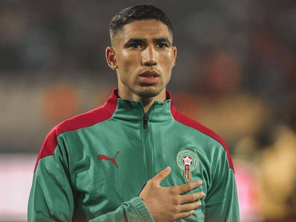 Achraf Hakimi sebagai pemain termahal zona Afrika yang tampil di Piala Dunia 2022 Qatar. (instagram.com/achrafhakimi)