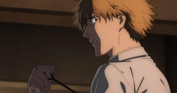 Denji bersiap terjun ke mulut Eternity Devil ( Dok. Mappa / Chainsaw Man )