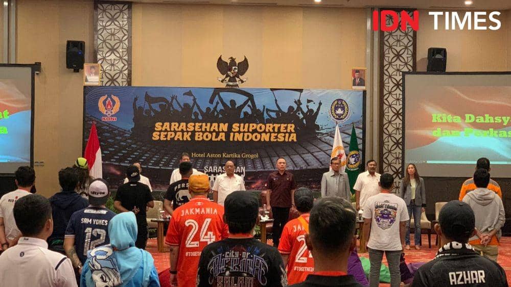Gandeng PSSI, KONI Pusat Gelar Sarasehan Suporter Indonesia