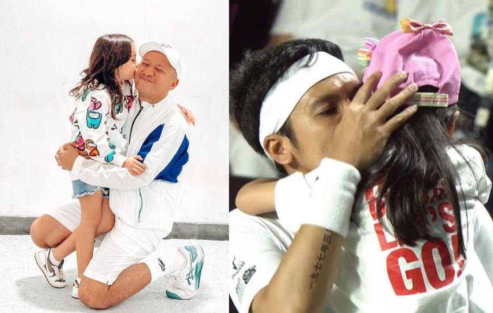 potret artis dan buah hati (instagram.com/gisel_la | instagram.com/desta80s)